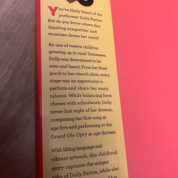 Dolly Parton Kids Story Book - Picture 2 of 2